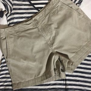 Old Navy Shorts Khaki Cotton Size 10